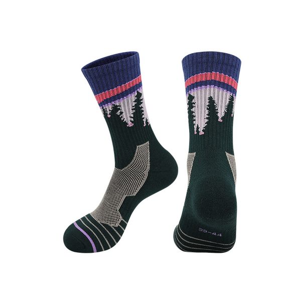 In-stock Cross-border Professional Breathable Merino Wool Socks, Non-slip Mid-calf Outdoor Hiking Sports Socks Wholesale_desvips.com