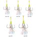 Large Sea Fishing Thickened Crooked Mouth Maruyo Single Bulk Iron Plate Fish Hook_desvips.com