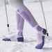 Professional Ski Socks Women, Warm, Thickened Winter, Single Double Boards, With Pressure Anti-slip Features,_desvips.com
