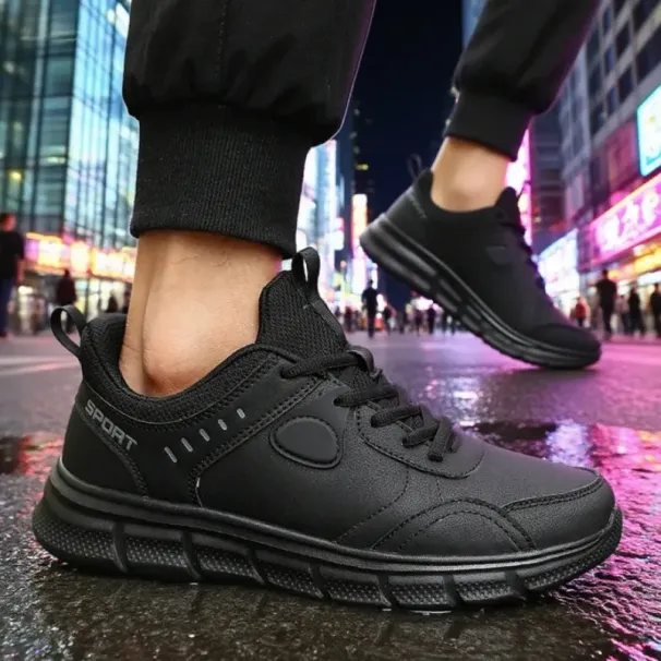 Mens Running Casual Waterproof Lightweight Comfortable Walking Shoes Summer Breathable Hiking Camping Outdoor Sneakers_desvips.com