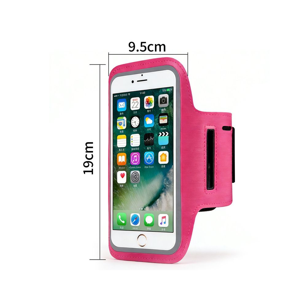 Running Phone Armband,Breathable Neoprene Sports Arm Band Phone Holder For 7 Inch Smartphone Jogging Gym Workout_desvips.com