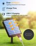 ICRGB Solar Rope Lights, 66FT 200LED With 1800mAh Battery, IP67 Waterproof Outdoor Decorative Lighting With 8 Modes And Timer Function For Trampoline,_desvips.com