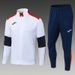 2504 Football Training Wear Long Sleeve Long Zipper Football Wear Sportswear Appearance Wear Adult Football Wear Jacket Set_desvips.com