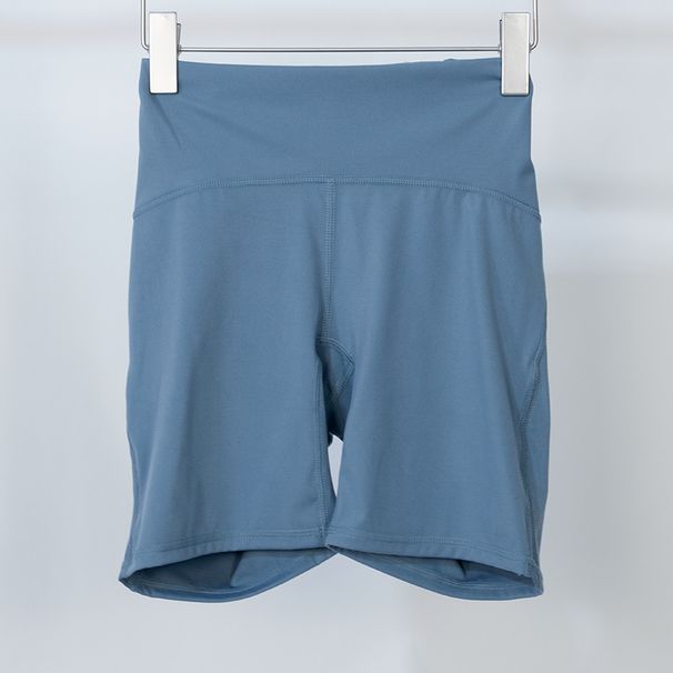 New Women's High Waist Tummy Control Yoga Breathable 4/5 Length Butt-Lifting Tight-Fitting Outdoor Gym Shorts_desvips.com