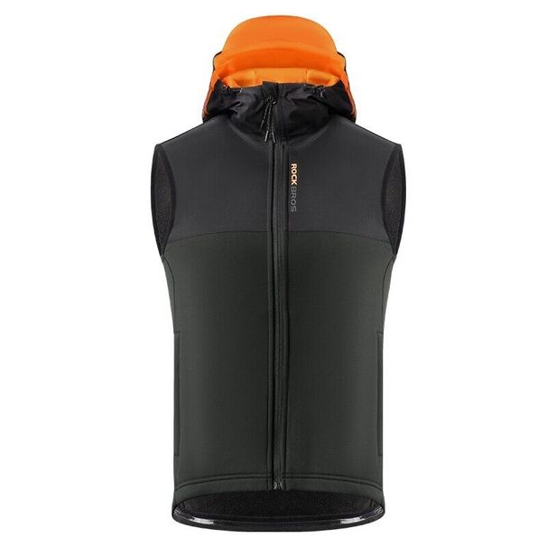 ROCKBROS Winter Windproof Cycling Jacket, Warm Fleece Jacket, Windproof Sports Jacket, Sizes M - 3XL_desvips.com