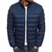 Men's Clothing new lightweight padded coat men's short youth plus size casual winter stand-up collar padded coat men_desvips.com