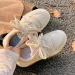 Maogu Platform Breathable Running Sports Chunky Shoes Student Comfortable Kawaii Ladies Footwear Pink Casual Sneakers_desvips.com
