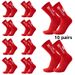 10Pairs Men Women Non Slip Grip Socks Tailored For Soccer Cycling Hiking Shockproof And Elastic_desvips.com