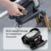 ROCKBROS Bicycle Frame Bag TPU Touchscreen Bicycle Bag Hard Shell 1.3L_desvips.com