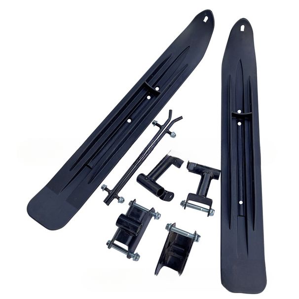 Modified Four-Wheel Snowmobile Parts Little Bull ATV Snowboard Ski Board Sled_desvips.com