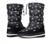 Woman Chunky Womens Shoes For Snow Boots Half High Moon Platform Mid Calf Round Toe Big Red Waterproof With Chic Point_desvips.com