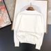 Men's Autumn Winter New Knit Round Neck Embroidered High-End Sweater Young And Middle-Aged Casual Slim Fit Warm Base_desvips.com