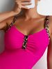 One-Piece Suits New Swimsuit Women's One Piece Bikini Sexy Tight Swimsuit_desvips.com