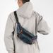 Gym Bags New Waterproof Waist High End Messenger Trendy Fashion Sports Chest Nylon Cloth Men's Bag_desvips.com