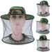 Kaou01 Unisex Camo Mosquito Bee Proof Net Mesh Head Face Protector Fishing Hunting Hat_desvips.com