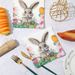 PomParty Easter Bunny Printed Napkins, Popular 20-Pack Cute Cartoon Holiday Home Decorative Tissues_desvips.com