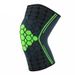 Hexagon Jacquard Sports Knee Brace - Breathable & Supportive For Basketball, Football, Running, Fitness & Outdoor Activities (Single Pack)_desvips.com