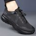New Anti-splashing Water Mid-top Warm Outdoor Hiking Shoes_desvips.com