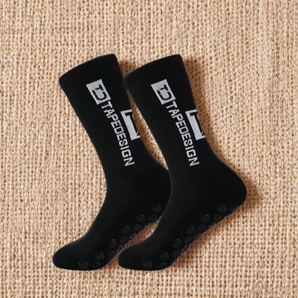 New Suction Cup Mid-tube Football Training, Silicone Thickened Non-slip For Men And Women, Sweat-absorbing Sports Socks_desvips.com