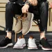 STRONGSHEN Handmade Wingtip Oxford Leather Casual Fashion Brogue Dress Business Formal Shoes Men Mesh Loafers 240701_desvips.com