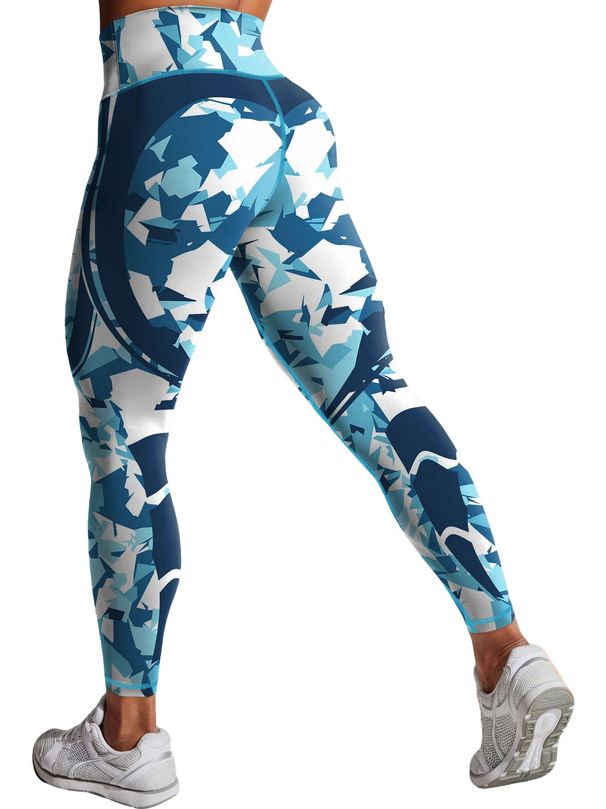 New Seamless High-Waist Bare Sensation Printed Pants For Women, Butt-Lifting Tight-Fit Quick-Dry Sports Yoga Wear_desvips.com