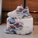 Shengtongda Autumn Winter New Mesh Breathable Rotating Buckle Children's Sports And Leisure Shoes 26-37_desvips.com