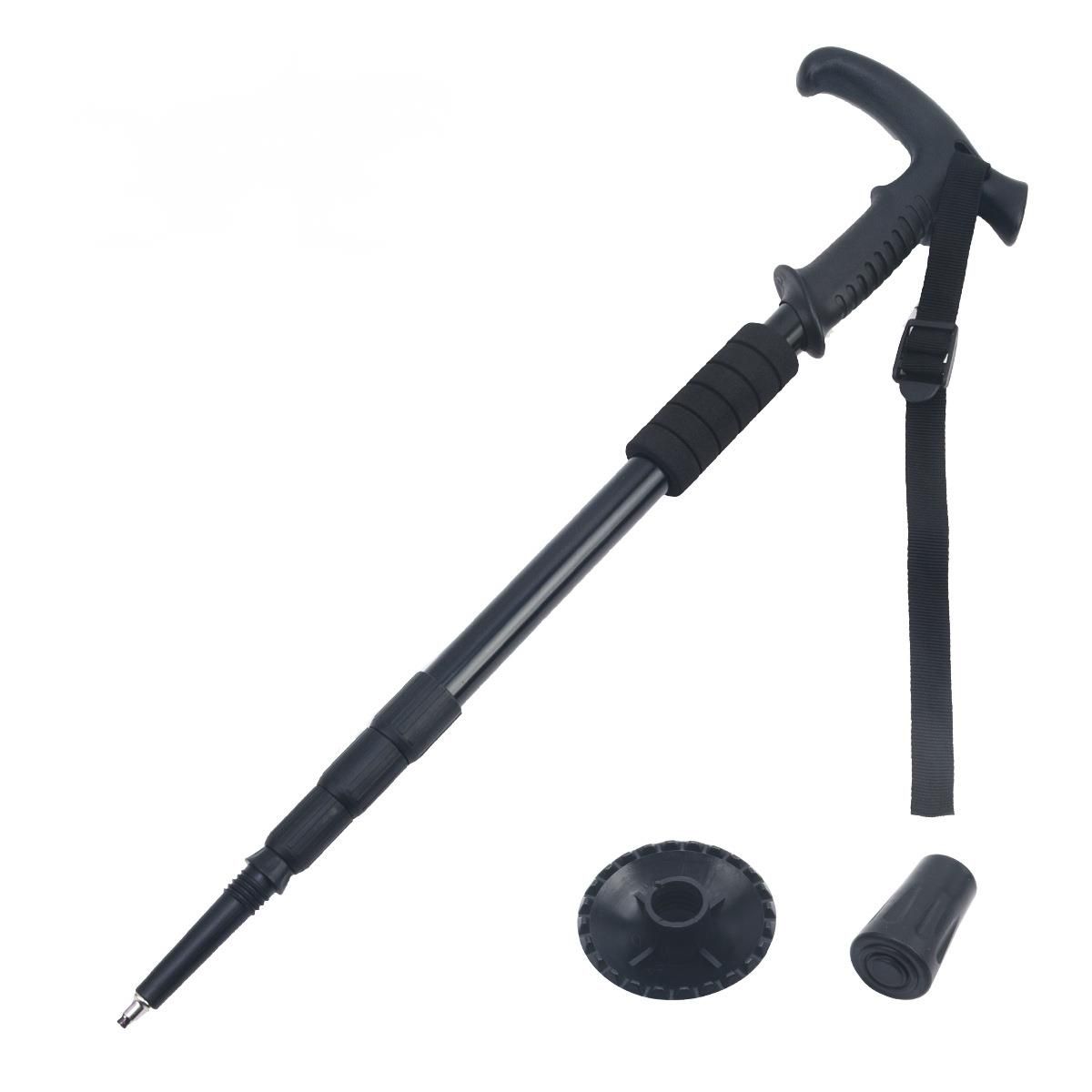 Outdoor Travel Trekking Poles, Retractable Hiking Aluminum Alloy Sticks, Walking Canes Wholesale_desvips.com