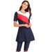 Muslim Swimsuit Women's Short Sleeve Conservative Swimsuit Women's Beach Swimsuit_desvips.com