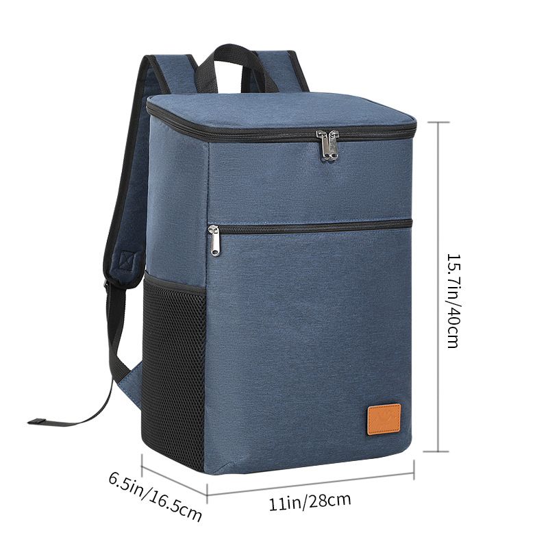Insulated Backpack Cooler Large Capacity Thermal Lunch Bag With Thickened Aluminum Foil Leakproof Picnic Outdoor Backpack For Work Travel_desvips.com