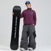 001 Winter New Women, Loose Cargo Style, Windproof, Waterproof, Breathable, American Style Professional Ski Pants For Men_desvips.com
