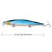 1Pcs Suspended Sinking Wobbler Minnow Laser Fishing Lure 11cm 13g Crankbait Artificial Hard Bait Carp Pike Bass Fishing Tackle_desvips.com