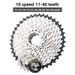 Mountain Bike 9/10 Speed 36T/40T/42T/46T/50T/52T Cassette Freewheel Bicycle Accessories_desvips.com