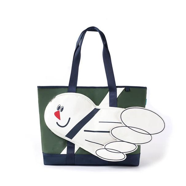 Badminton Sports Outdoor Tote 2025 New Large Capacity Niche Design Trendy Shoulder Bag_desvips.com