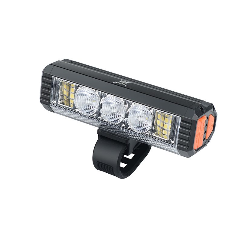 1200 Lumens Super Bright Mountain Bike Night Riding Rechargeable Aluminum Alloy Horizontal Bicycle Light Front Lamp_desvips.com