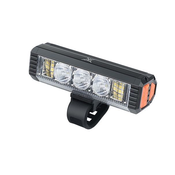 1200 Lumens Super Bright Mountain Bike Night Riding Rechargeable Aluminum Alloy Horizontal Bicycle Light Front Lamp_desvips.com