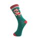 New European And American Christmas Series Couple Mid-Calf Men's Reindeer Trendy Cartoon Sports Socks_desvips.com