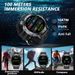 2026 New Military 1000Mah Battery GPS Trace Compass 10ATM Waterproof Tactics Sport Flashlight Call Smart Watch Men_desvips.com