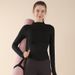 High Elastic Waist Yoga Top Outerwear Cardigan Long Sleeve Fitness Wear Casual Slimming Running Sports Jacket For Women_desvips.com