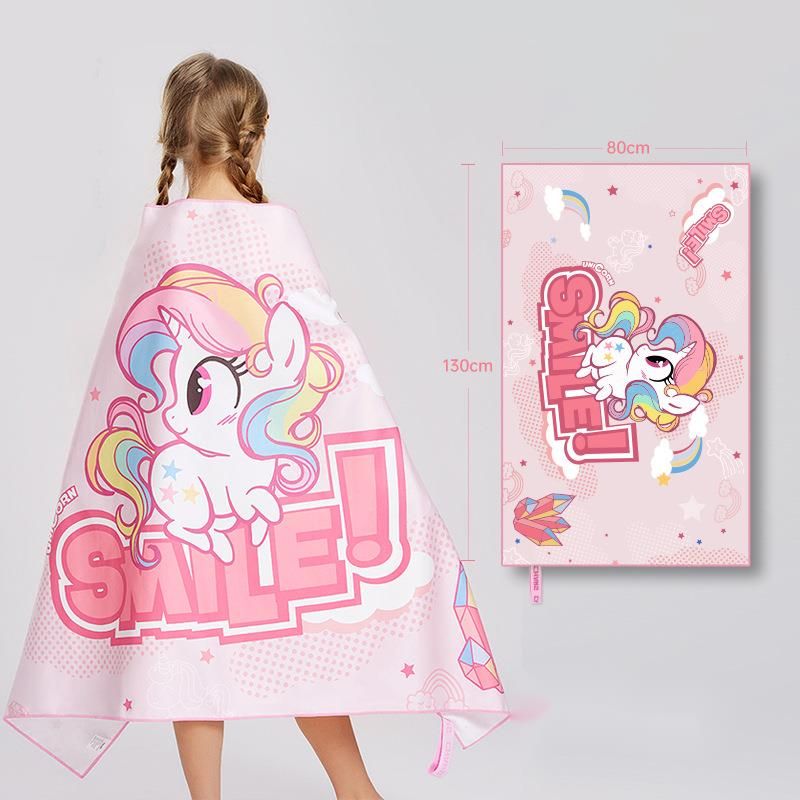 Quick-Dry Swimming Beach Portable Wearable Cape Absorbent Home Bath Warm Wrap Towel Q0407q_desvips.com