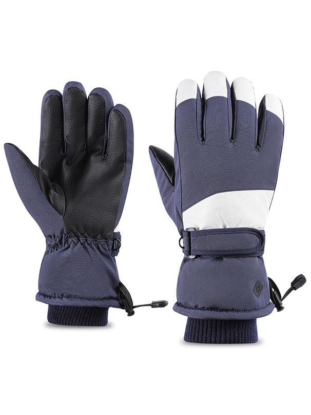 Ski Gloves Couples Winter Cycling Warm Gloves Comfortable Non Slip Windproof Water Proof Plus Velvet Lining Ski Gloves For Men And Women_desvips.com