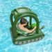 Inflatable Kids' Water Tank Float - Ride-On Pool Toy With Water Spray Gun For Outdoor Swimming & Splash Play_desvips.com