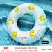 1pc Fun and Safe Smiling Face Swimming Ring with Handle - Perfect for Pool Parties and Water Play_desvips.com