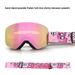 Children's Goggles Large Cylinder Double-Sided Anti-Fog 5-14 Years Old Ski Protective Glasses Outdoor Gear_desvips.com
