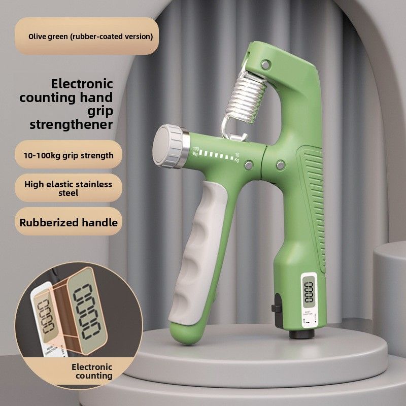Adjustable Counting For Men And Women Muscle Rehabilitation Training Spring Strengthener Hand Grip Device Finger_desvips.com