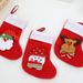 001 In Stock Small Size Brushed Fabric Santa Claus Snowman Candy Gift Bags Decoration Christmas Socks_desvips.com