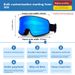 Outdoor Sports Anti-Fog Large Cylinder For Men And Women Mountaineering Snow Equipment Ski Goggles_desvips.com