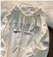 Y2k Embroidered Letter Hoodie 90S Pattern Print Zipper Top Girl Sweatshirt_desvips.com