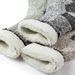 4 Pairs Super Thick Crew Socks Men Winter Fleece Keep Warm Outdoor Athletic Mid Tube Sock Fot Home Floor And Skiing_desvips.com