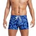 Men's Low-Rise Drawstring Swim Trunks - Quick-Dry & Lightweight For Beach & Pool (Stylish Printed Board Shorts)_desvips.com