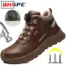The Fashionable Mens Insulated 6KV Safety Shoes Are Waterproof Puncture Slip Resistant Comfortable And Breathable 250122_desvips.com